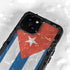 Cuban Flag Distressed iPhone 15 Waterproof Case